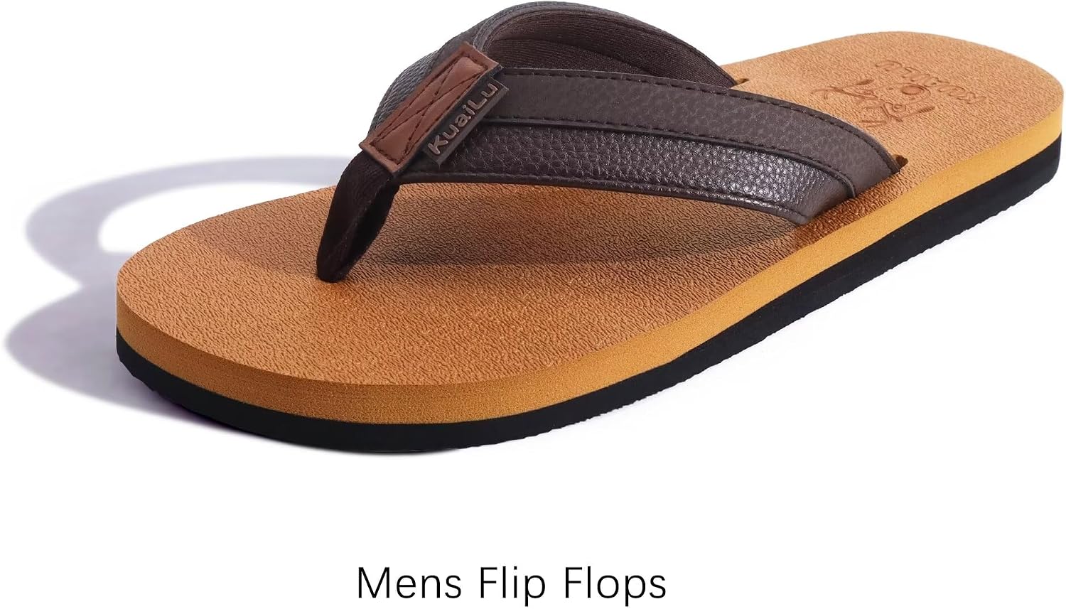 Thumbnail 6 de KuaiLu Men's Flip Flops Arch Support