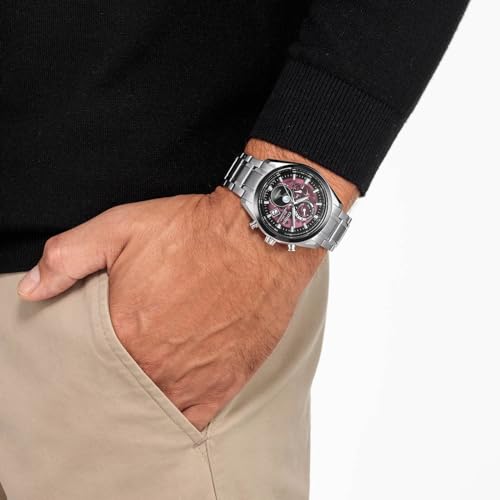 Detalle de Citizen Men Multi Dial Eco-Drive Watch Tsuki-yomi