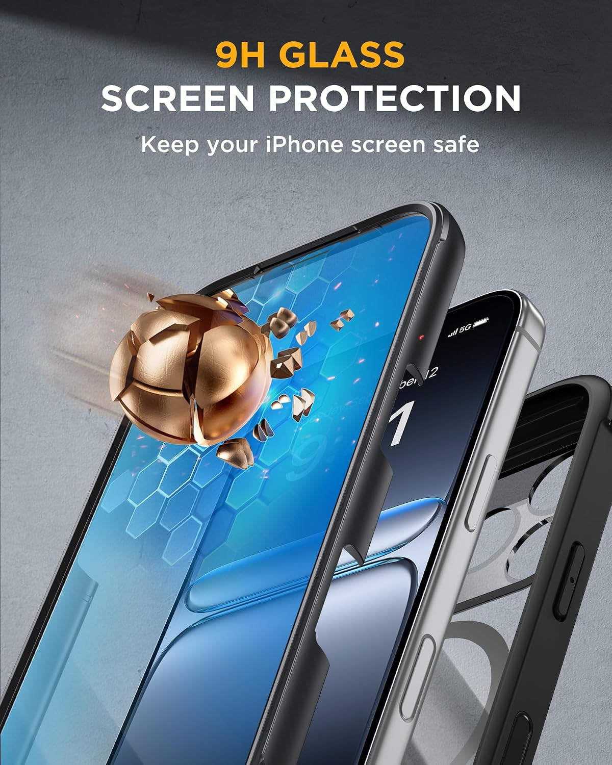 Detalle 2 de Miracase iPhone 17 Pro Case 6.3