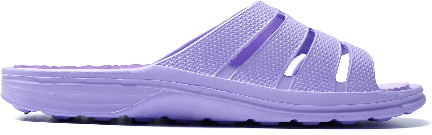 Detalle de JOMIX damessandalen: platte teenslippers met EVA-zool voor strand en zwembad