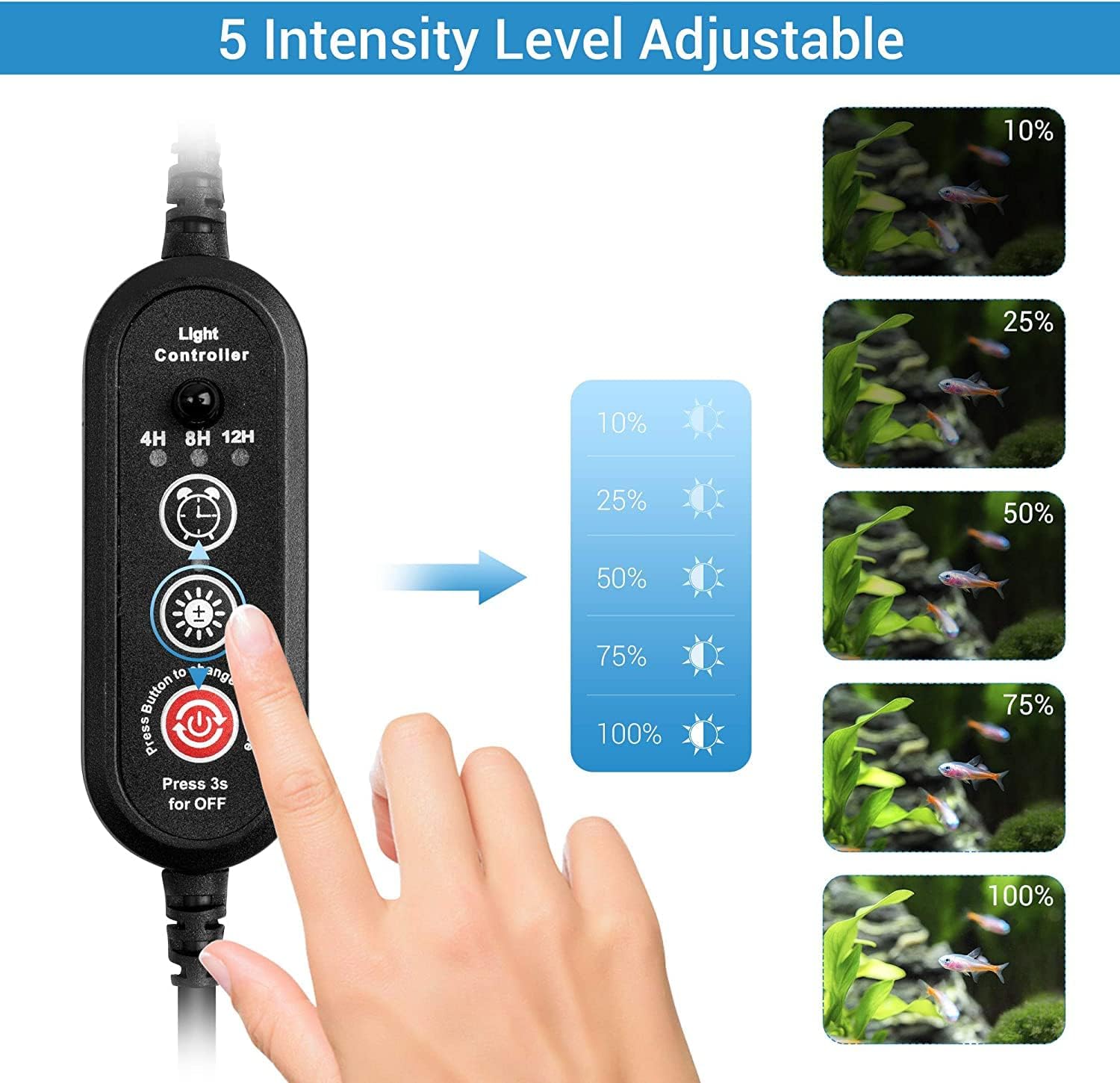 Thumbnail 4 de Aquarium Lights 36LED Remote Control