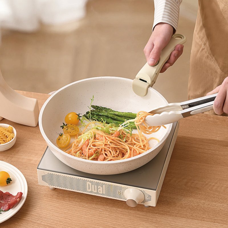 Thumbnail 3 de Juego de sartenes y ollas Klack antiadherente granito con mango desmontable y apilable