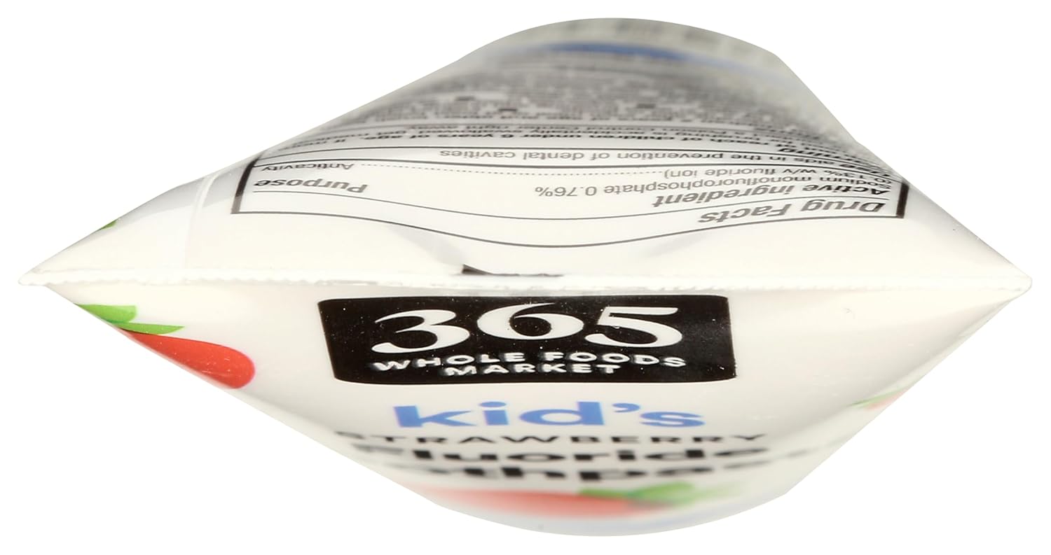 Thumbnail 5 de 365 by Whole Foods Market Kids Fluoride-Free Toothpaste (Strawberry, 4.2 oz)