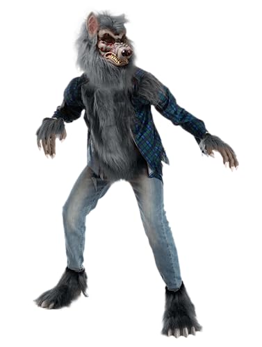 Detalle de Spooktacular Creations children's werewolf costume, L (10–12 years)