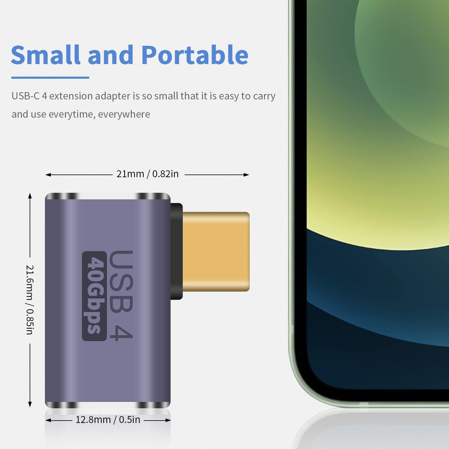 Thumbnail 5 de Duttek USB C Adapter 40 Gbps 🔌