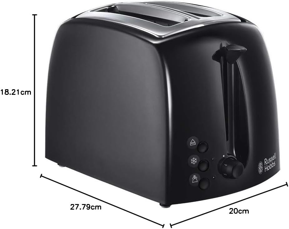 Thumbnail 6 de Russell Hobbs Textures 2 Slice Toaster 850W