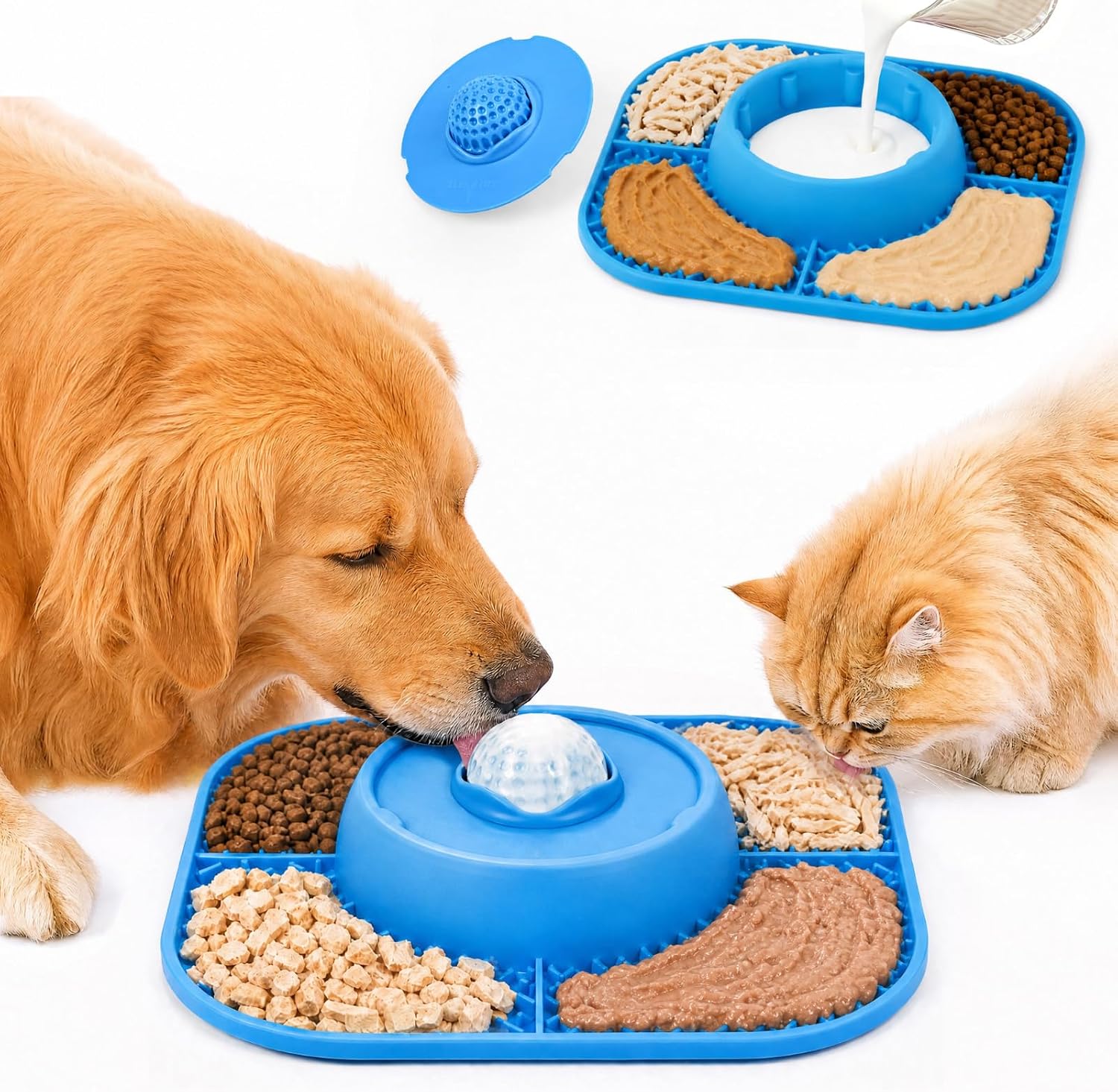Detalle de Huttoi Slow Feeder Dog Bowl, Medium