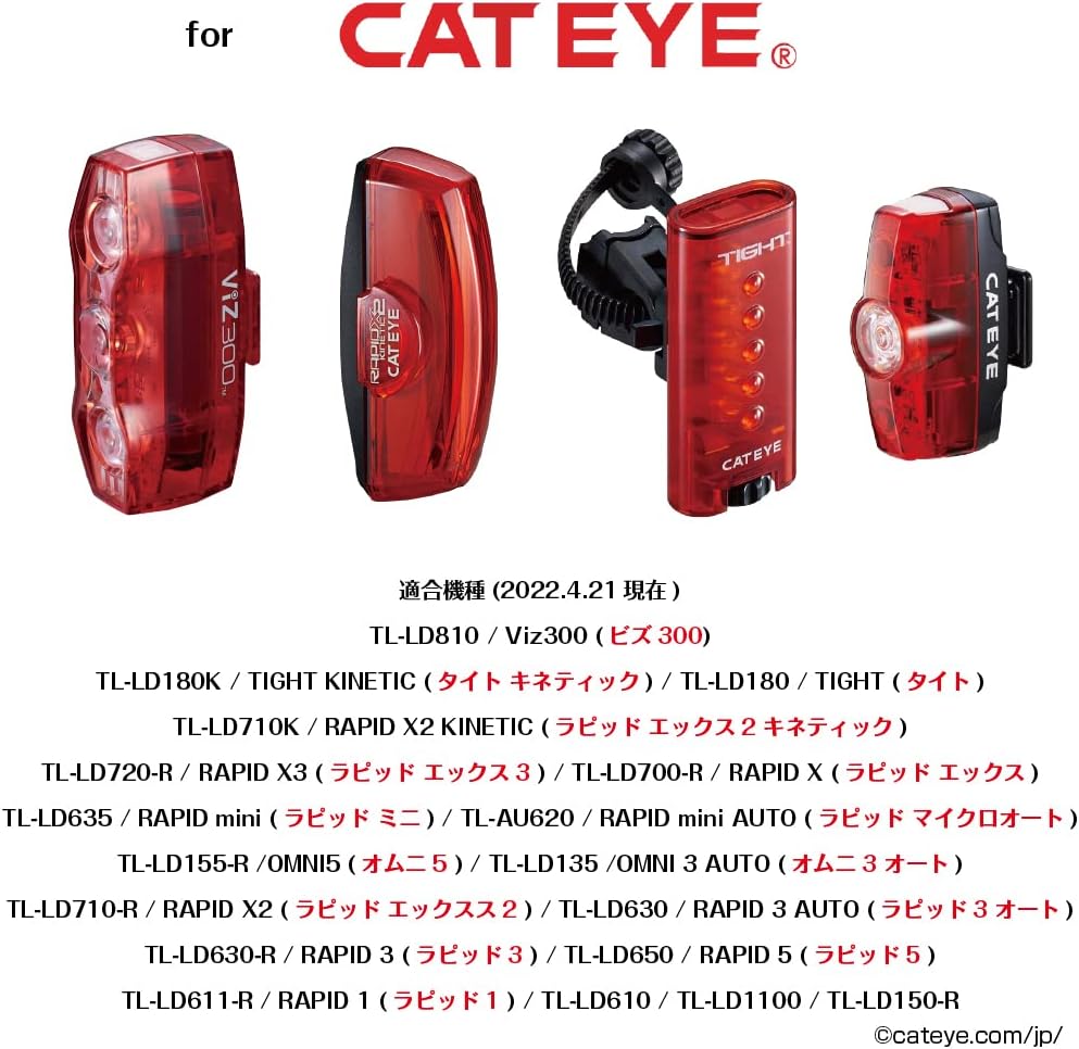 Detalle de レックマウント GPH-CATTail キャットアイ用セーフティライトアダプター ロー/ハイ対応・向き変更可能