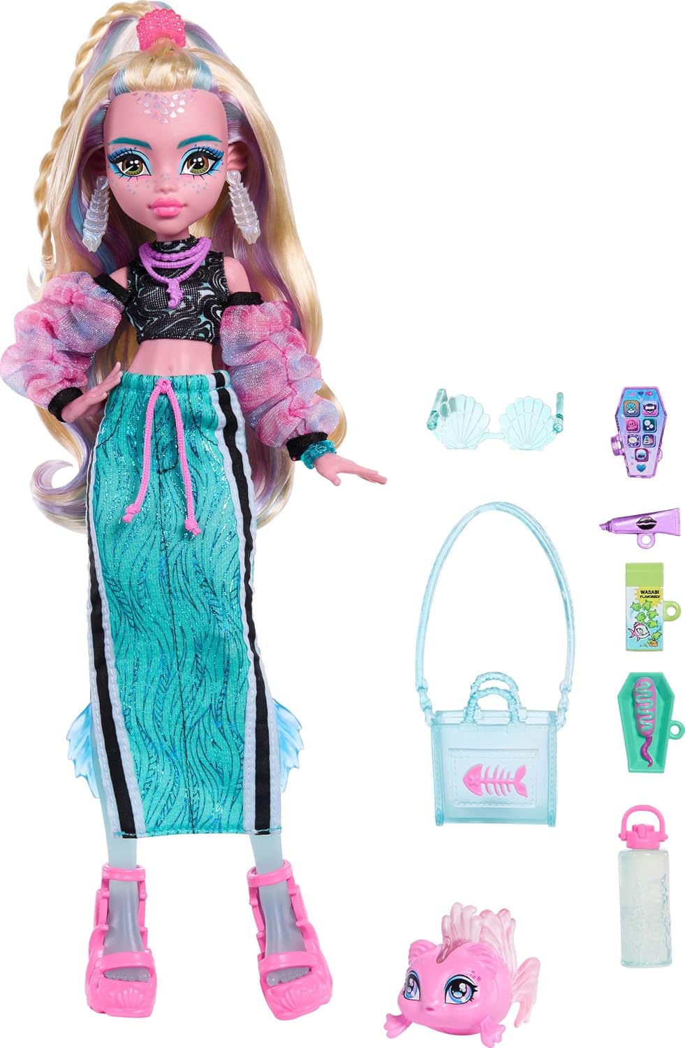 Thumbnail 4 de Monster High Lagoona Blue doll