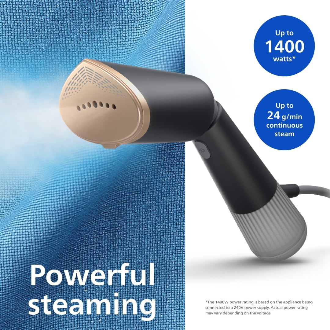 Thumbnail 3 de Philips 5000 Series Handheld Steamer (STH5030/80) – Sleek, Compact & Versatile
