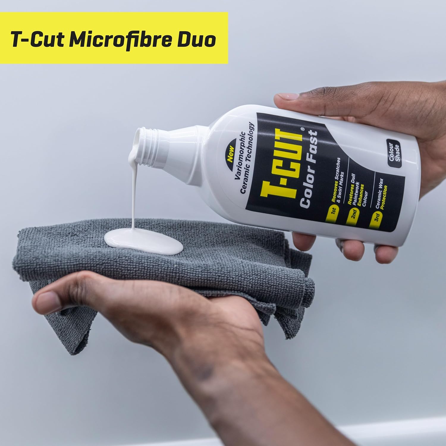 Thumbnail 5 de T-Cut Microfibre Duo Pack (Edgeless & Ultra-Soft) reusable polishing cloths