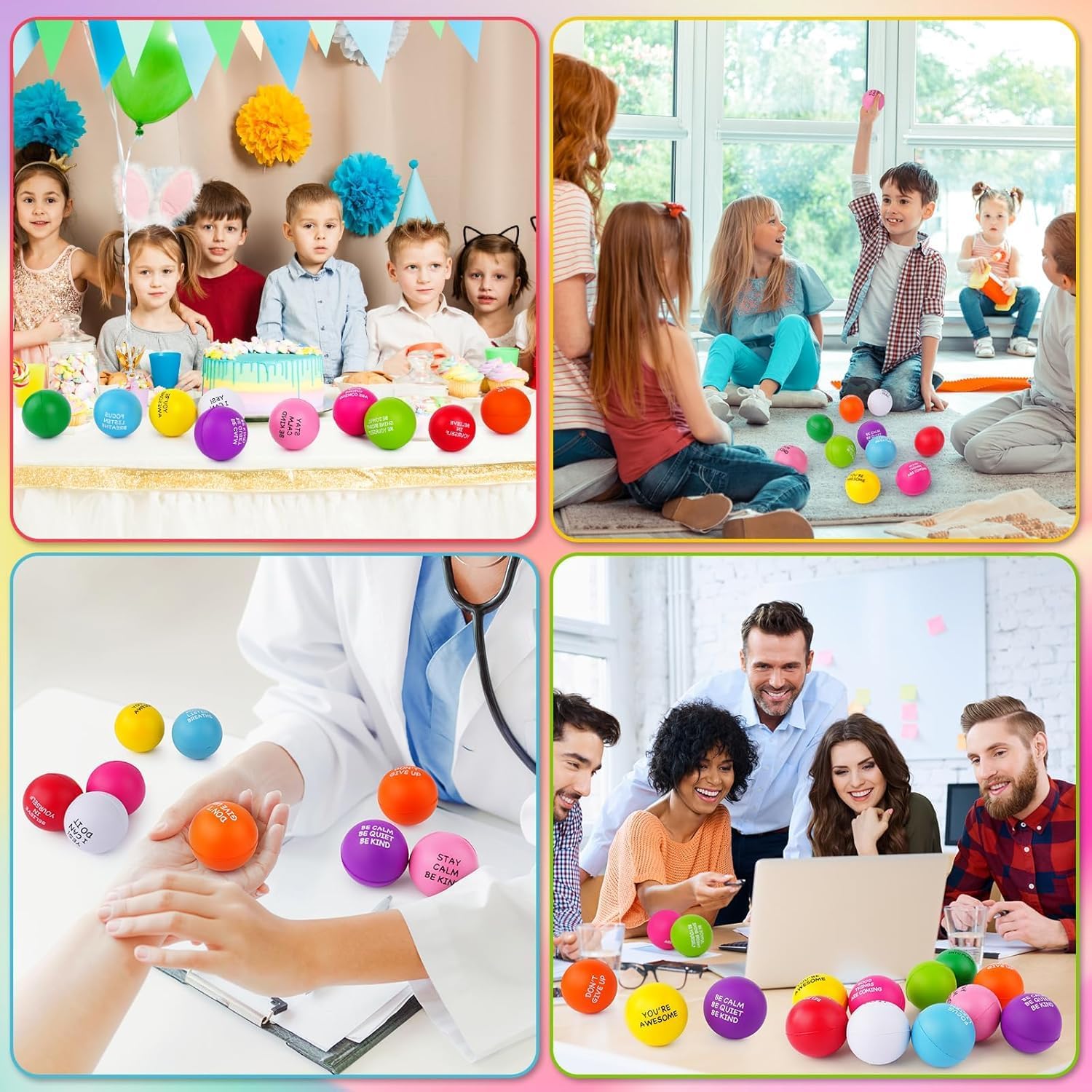 Thumbnail 5 de SHQDD Stress Balls 100ct