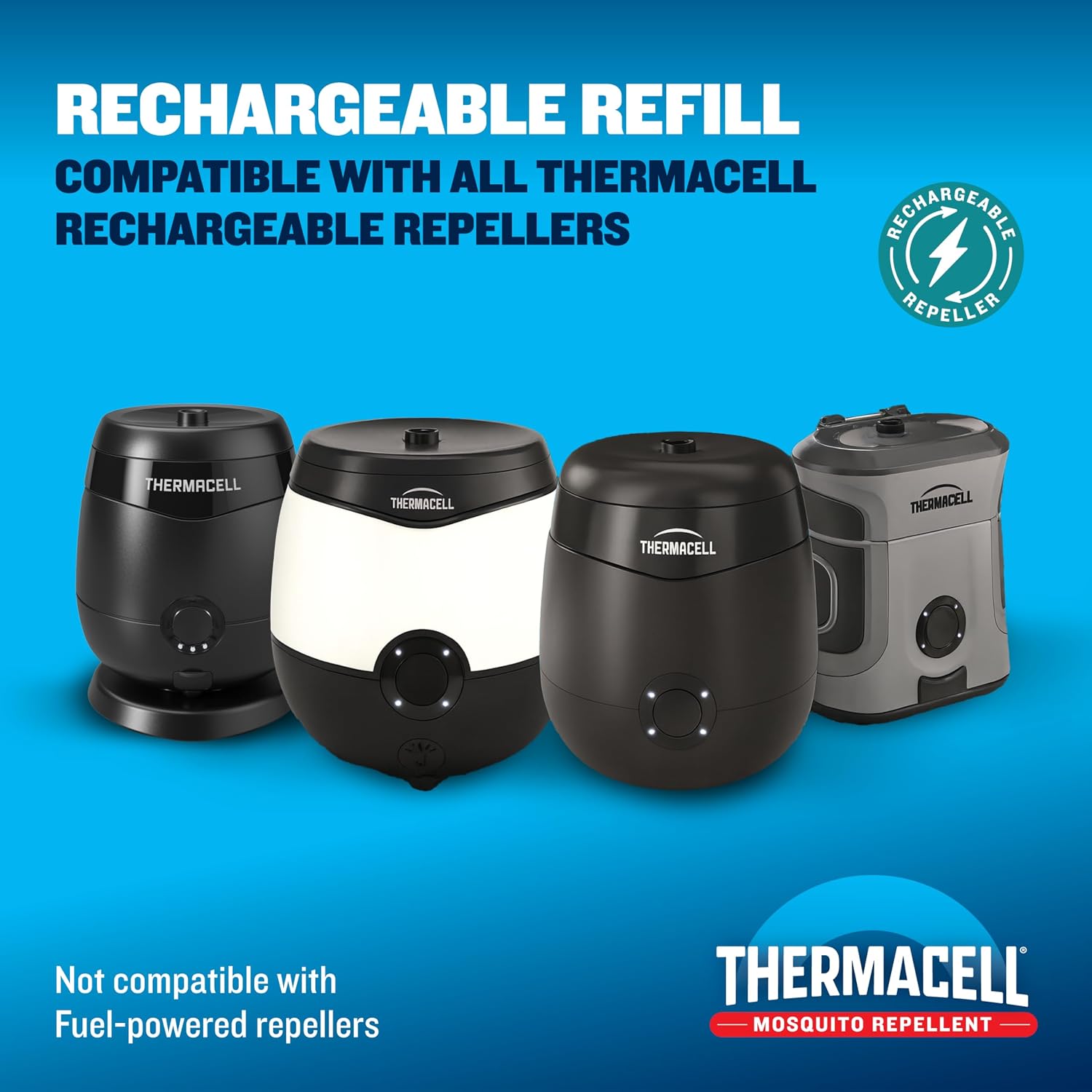 Detalle de Thermacell E-ZoneGuard Mosquito Repellent Refill, 40-Hr, Rechargeable
