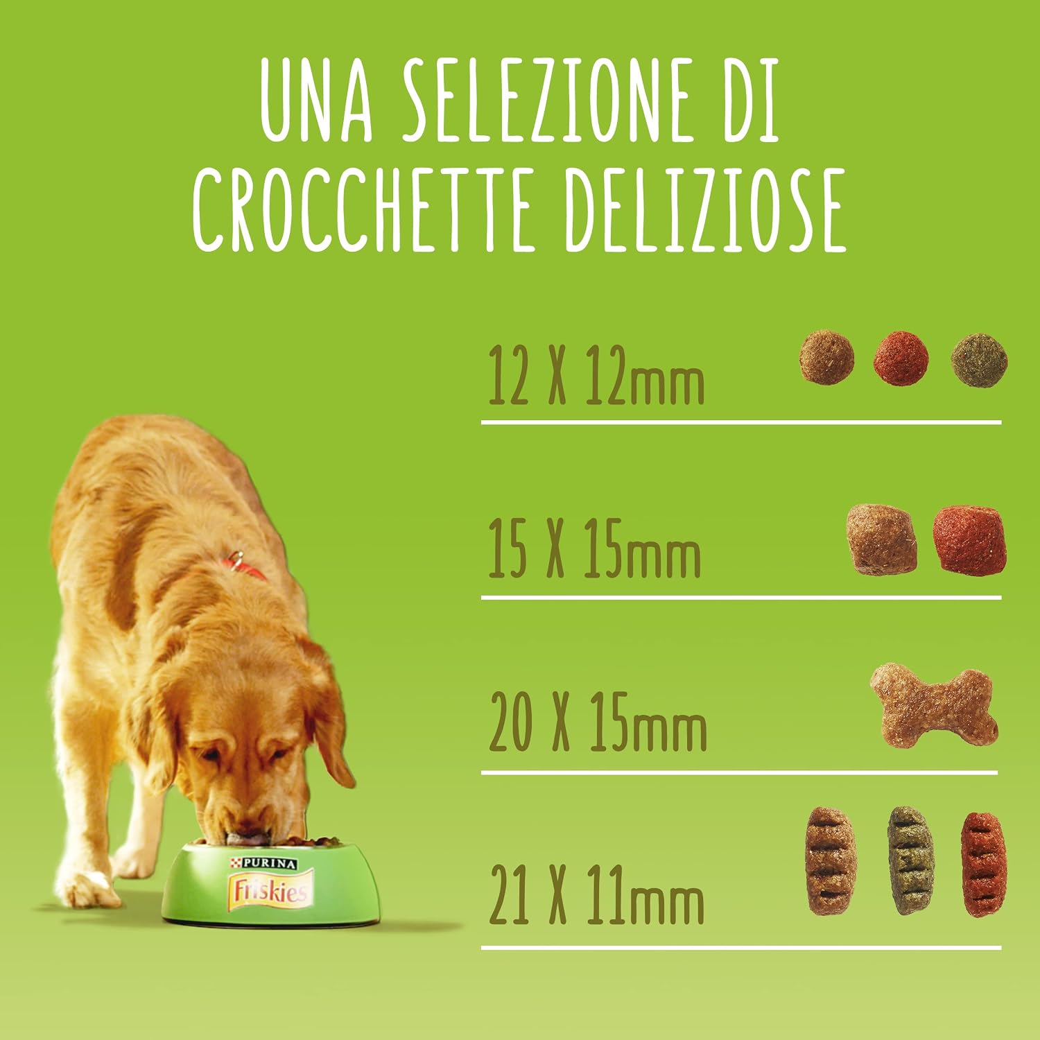 Detalle 2 de Purina Friskies Balance Trockenfutter für Hunde mit Huhn, Rindfleisch und Gemüse – 9 kg