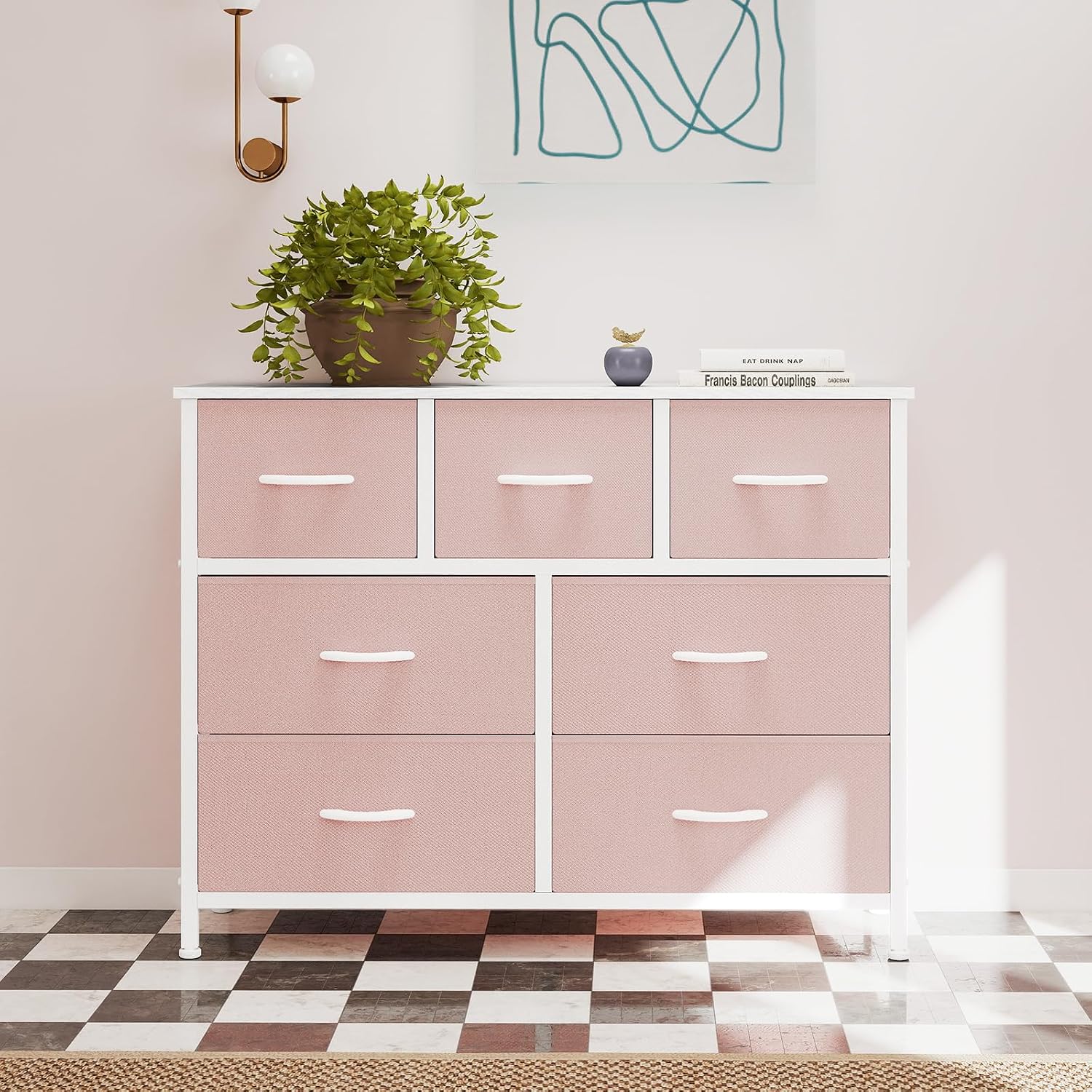 Detalle de OLIXIS Fabric Dresser with MDF Top