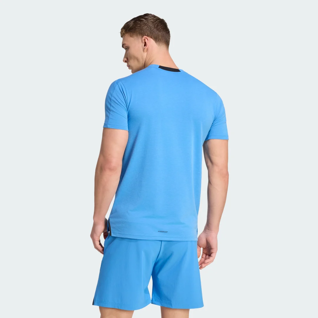 Thumbnail 1 de Camiseta Designed for Training Workout de Adidas — azul