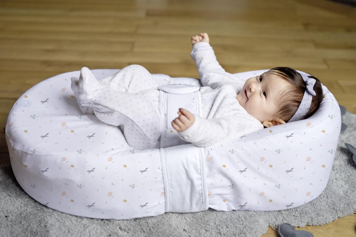 Detalle de RED CASTLE/BEABA Bozzolo Ergonomico Nido d'angelo Comfort – Made in Francia