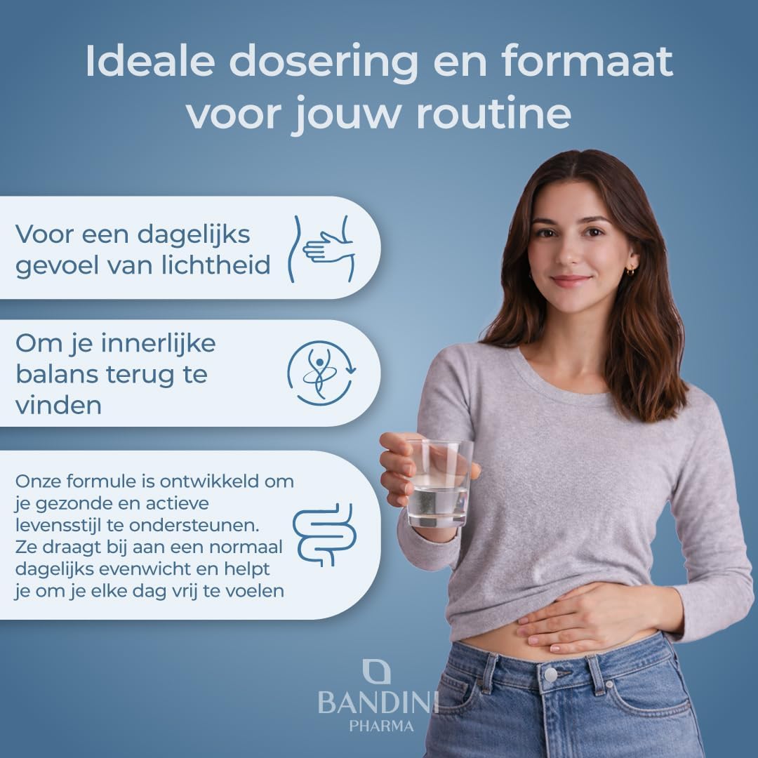Detalle de Bandini Magnesiumoxide, 400 capsules met 400 mg elementair magnesium, vegan