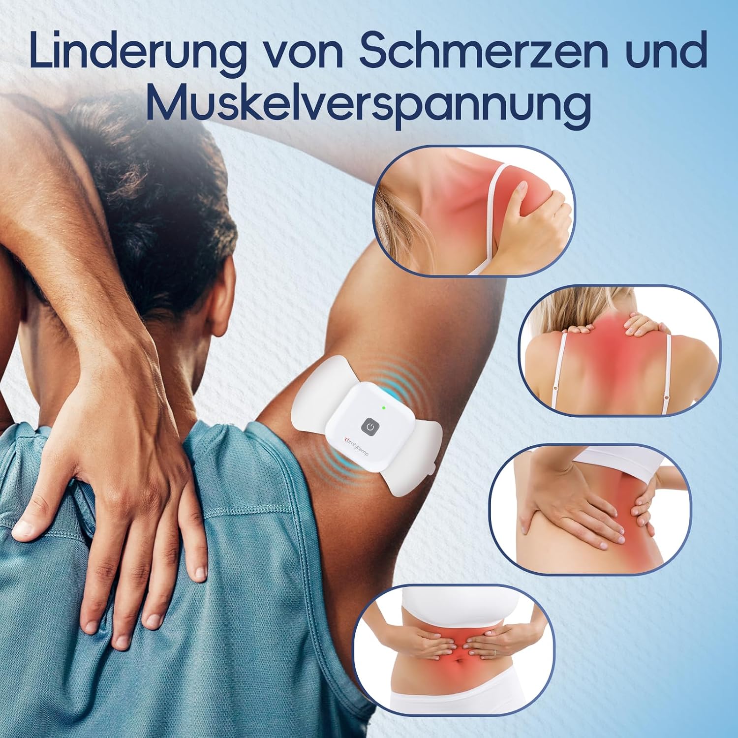 Thumbnail 1 de Comfytemp TENS Gerät Kabellos 15 Programme
