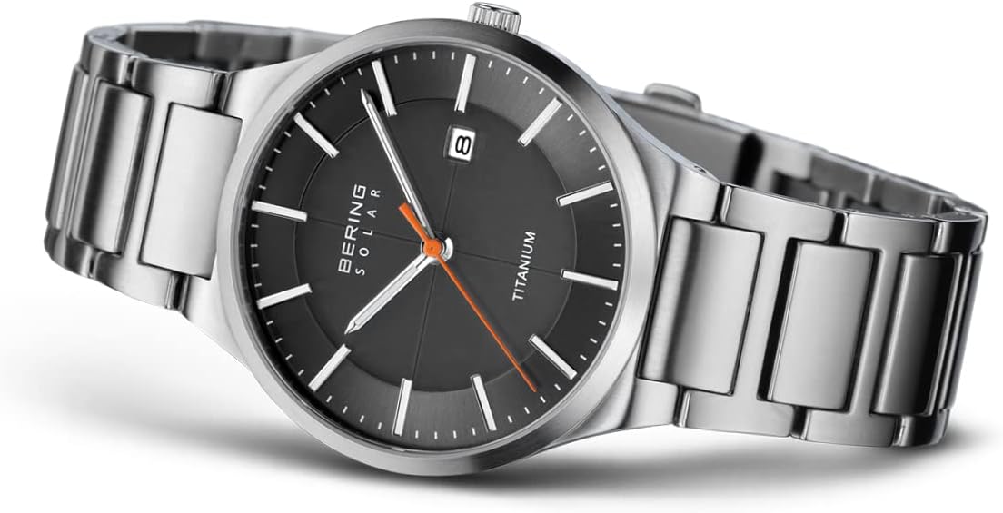 Thumbnail 3 de Bering Solar Uhr Herren 39 mm Titan (Solar Collection) – 10 ATM, Saphirglas, Armband mit Titanelementen