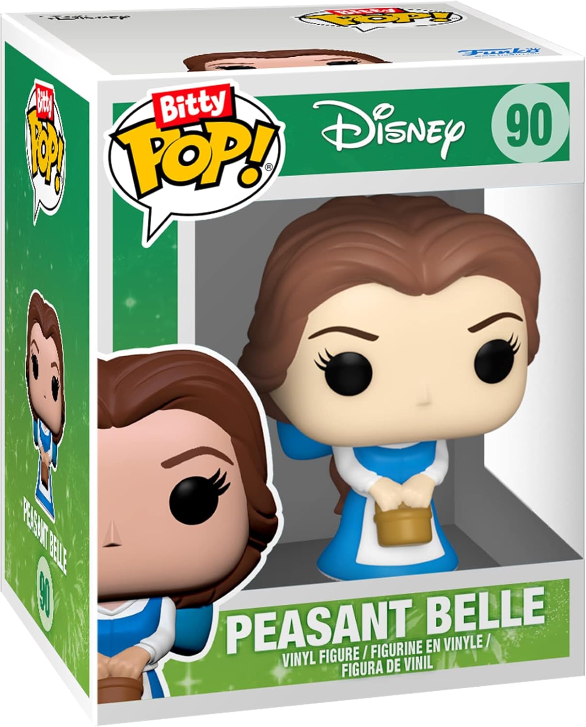 Detalle de Funko Bitty Pop! Disney Princess – Mini figura misteriosa Peasant Belle, Pocahontas e Jasmine (pack a sorpresa)