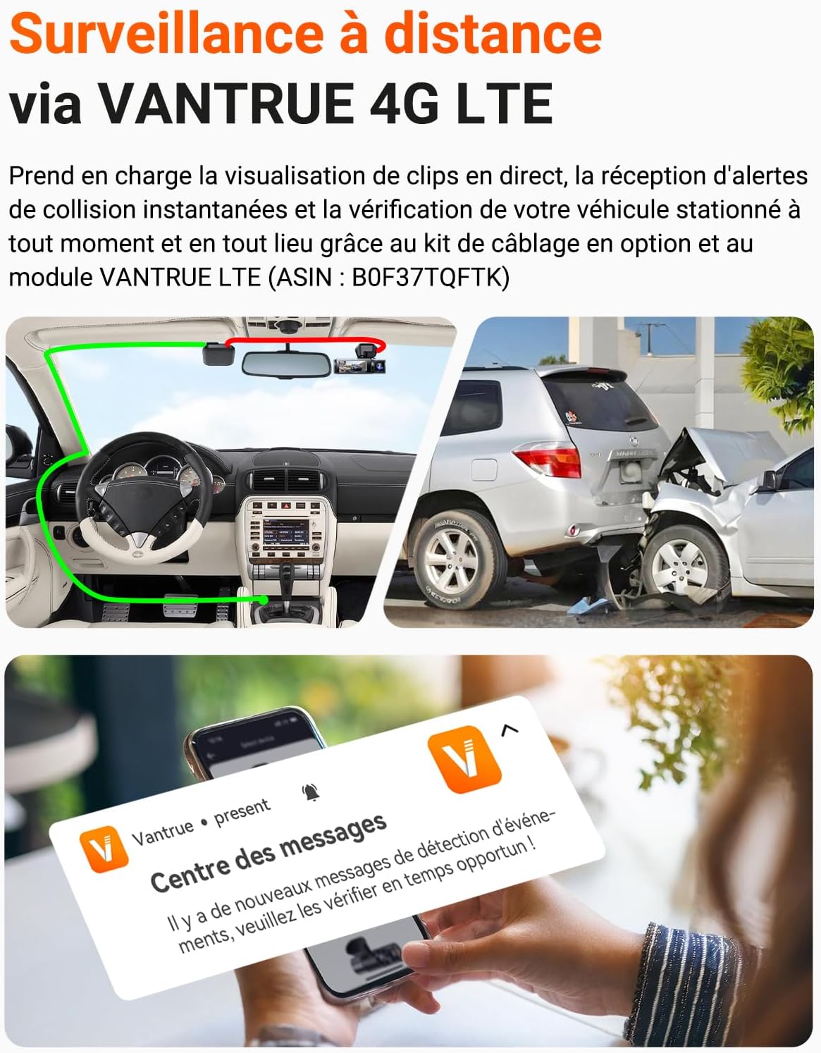 Thumbnail 4 de VANTRUE N4 Pro S dashcam 4K