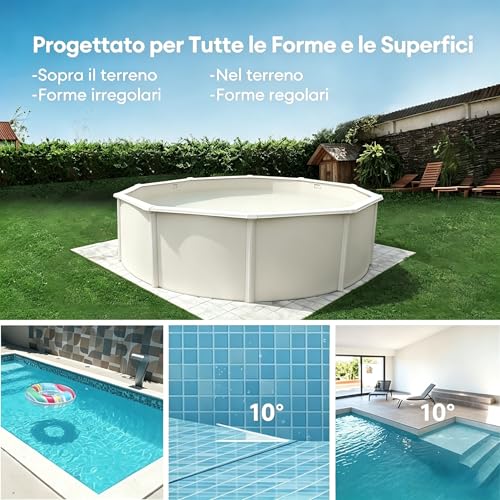 Thumbnail 7 de Pooleco P10: Robot piscina wireless a doppio motore per piscine fino a 80 m²