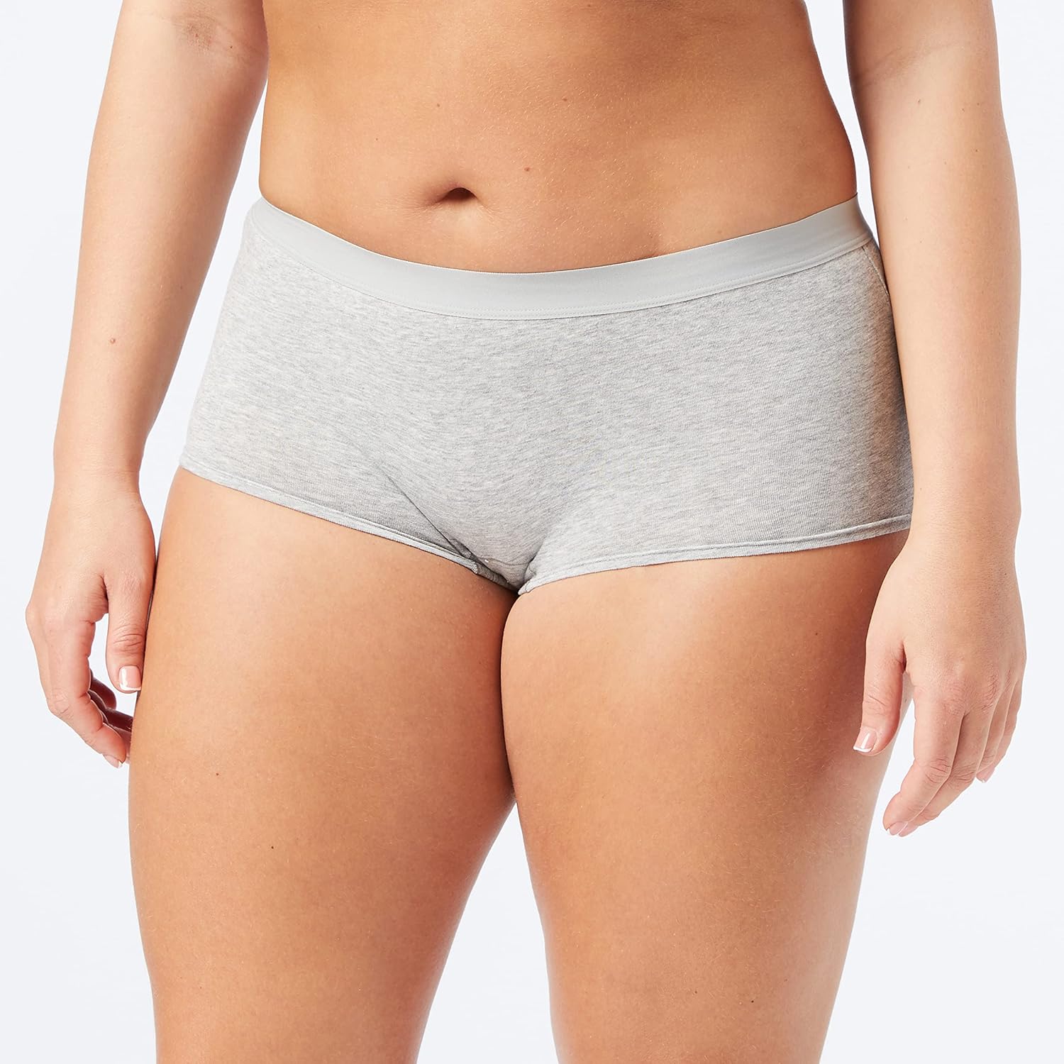 Thumbnail 1 de Amazon Essentials Damen Boyshort-Unterwäsche aus Baumwolle, 5er-Pack (Übergröße)