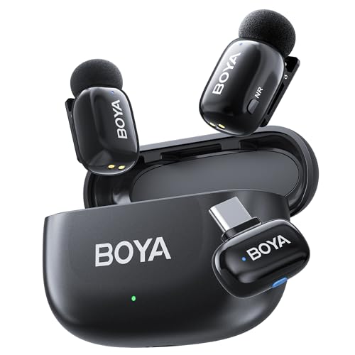 BOYA mini 2 Wireless Lavalier Microphone 30H 🎤