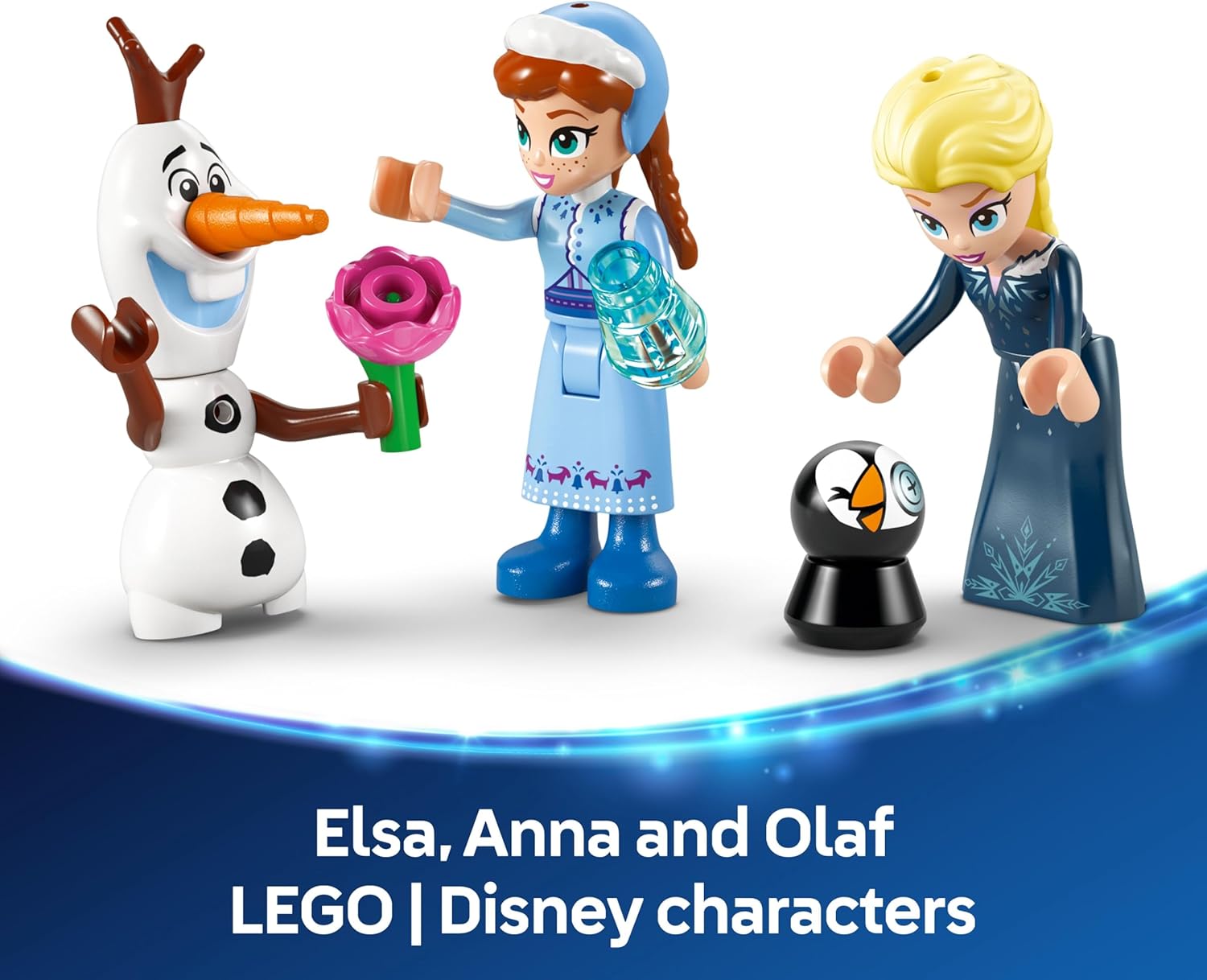Thumbnail 6 de LEGO Disney Princess Arendelle Frozen Castle Toy (43265) – Anna & Elsa Mini Dolls with Olaf and Penguin Figures