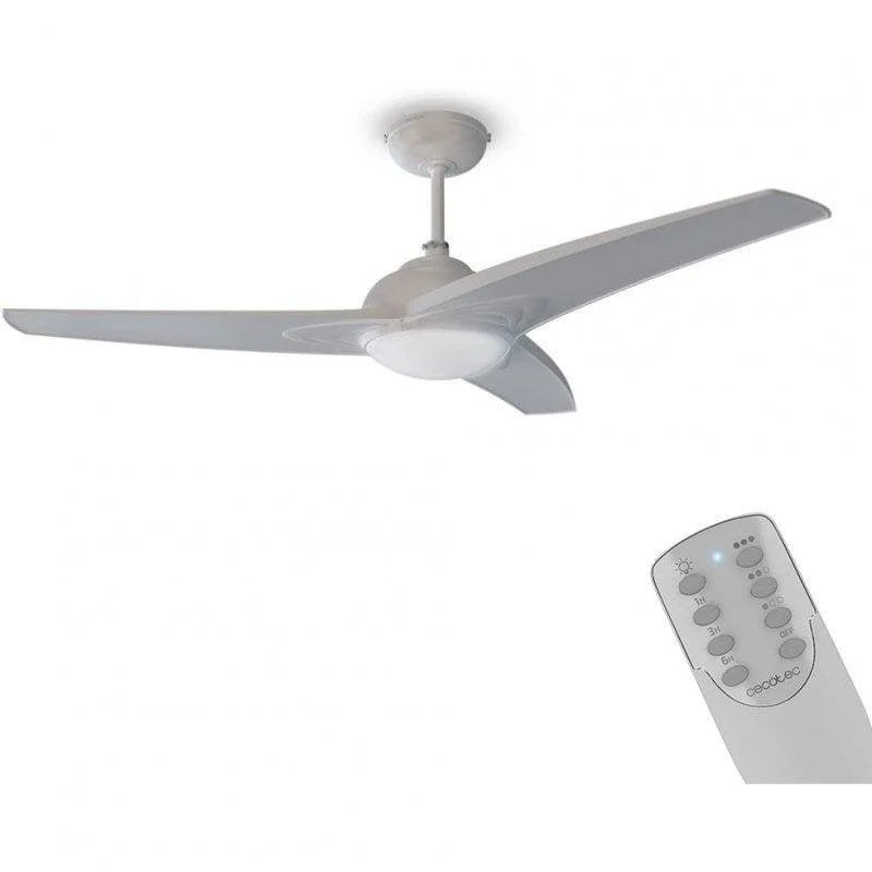 Detalle 2 de Cecotec EnergySilence Aero 460: Ventilador de Techo con Luz, 55 W, Blanco