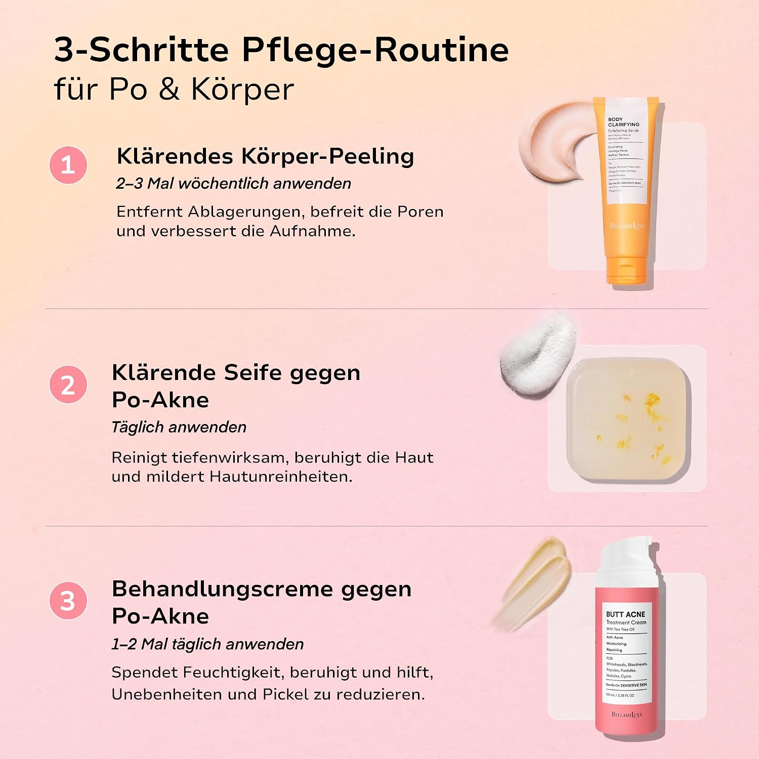 Detalle 2 de BellamiLuxx Pickel Creme 2% Salicylsäure