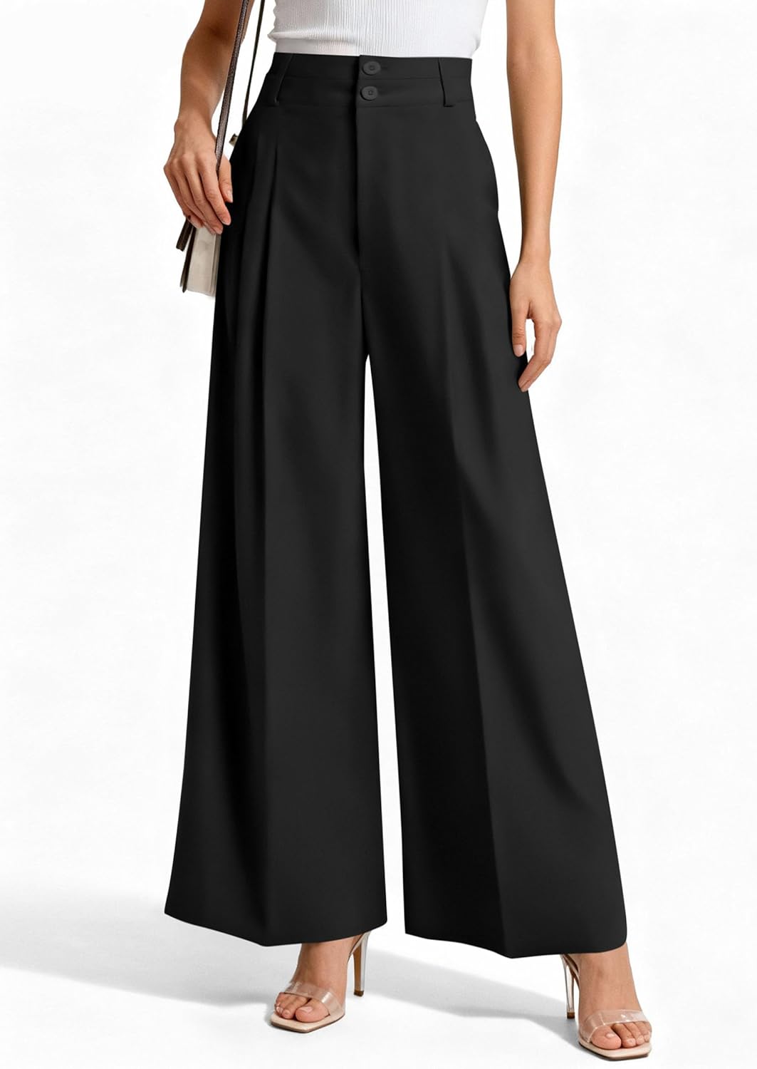 Thumbnail 6 de PRETTYGARDEN Palazzo Pants High Waist
