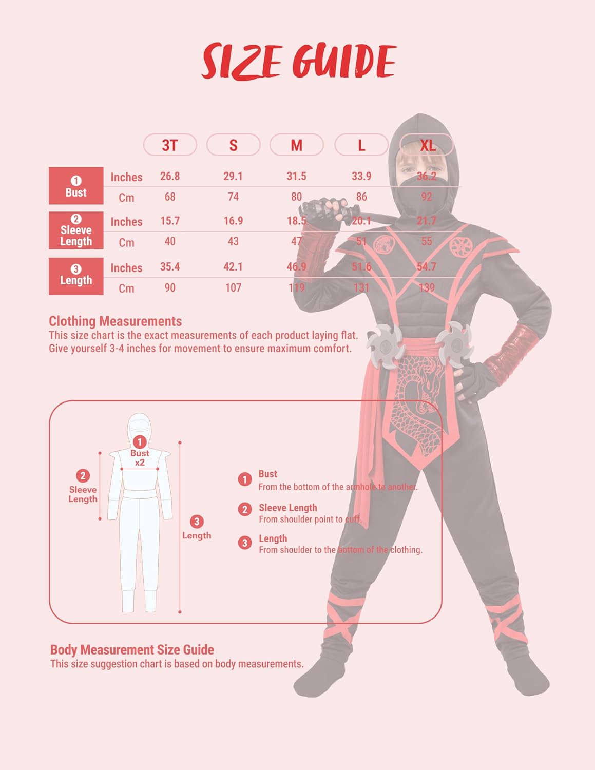 Thumbnail 4 de Spooktacular Creations Ninja Dragon Costume