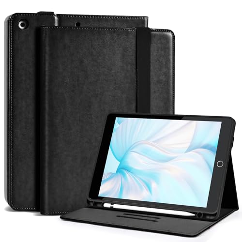 Detalle de Coque 4UBonLife pour iPad 9e/8e/7e génération, 10,2 pouces, noir