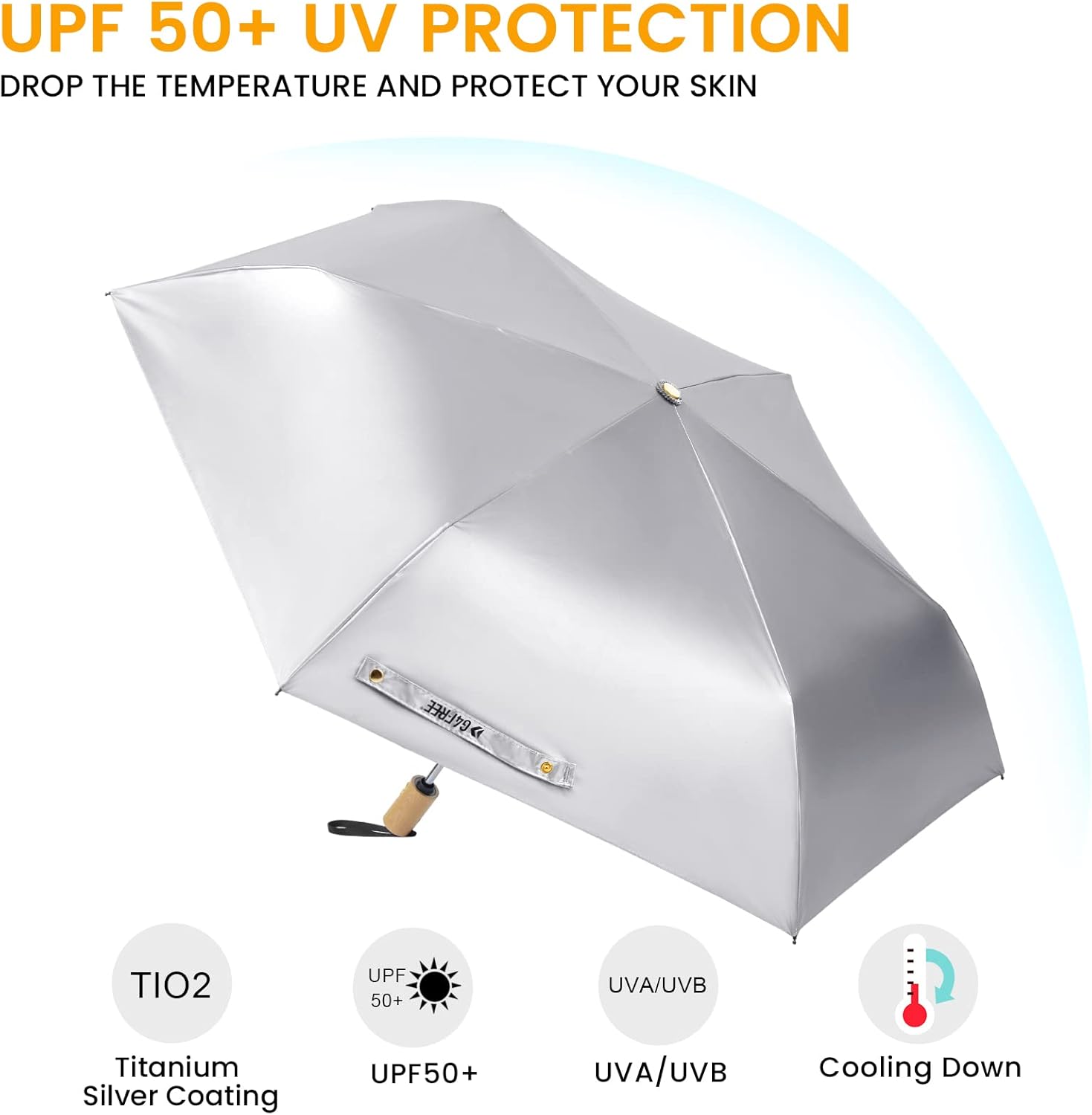 Thumbnail 3 de G4Free Parapluie UV UPF 50+ 🌤