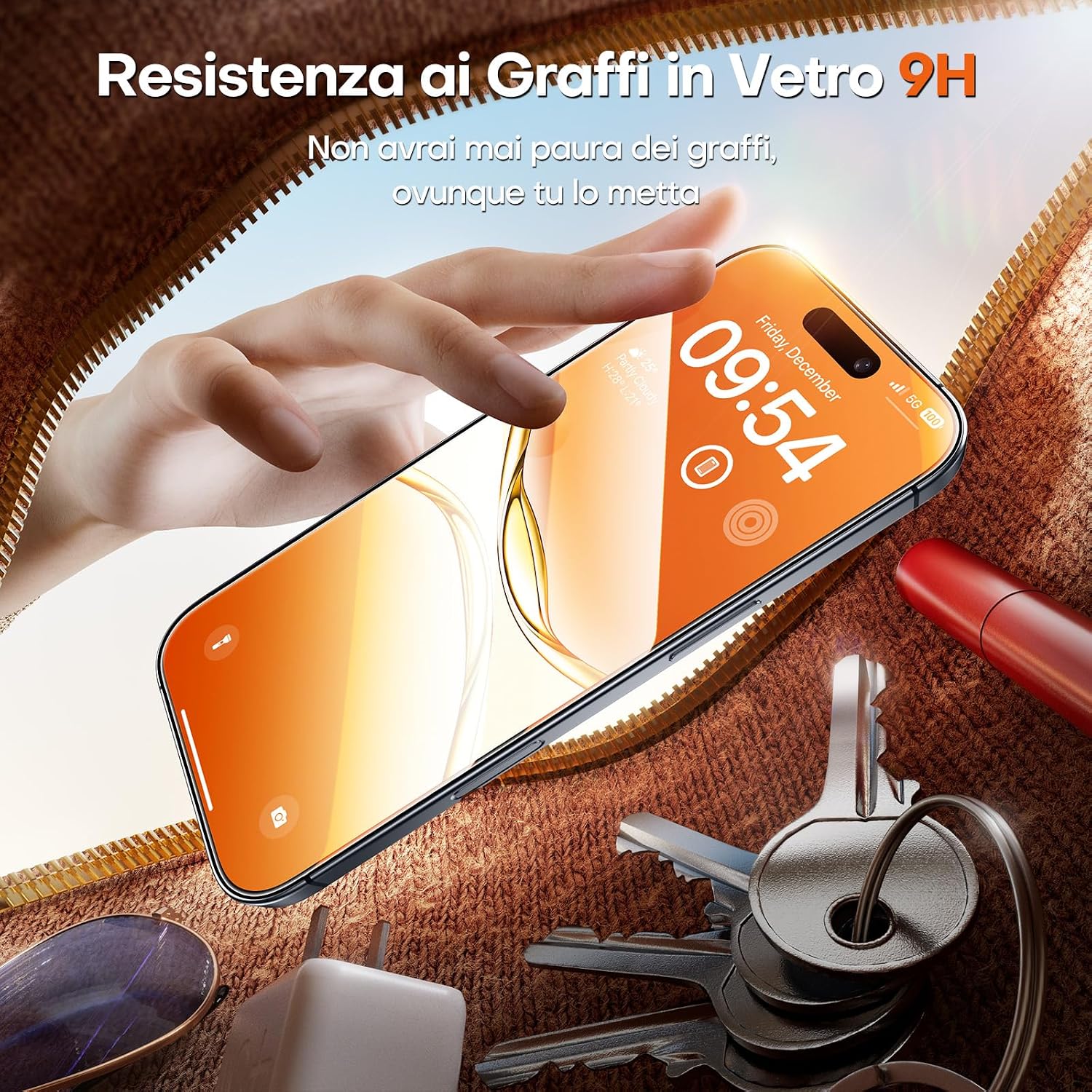 Thumbnail 5 de TOCOL Pellicola Vetro iPhone 17 6,3 pollici