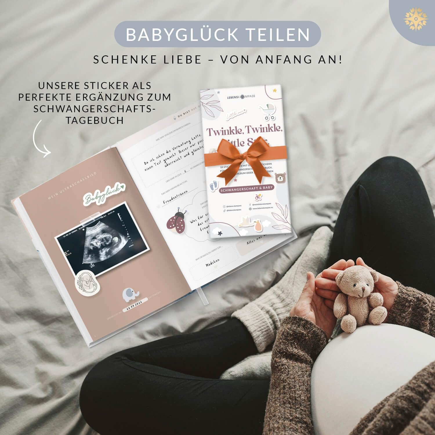 Thumbnail 1 de LEBENSKOMPASS Baby Sticker Set über 500 Sticker