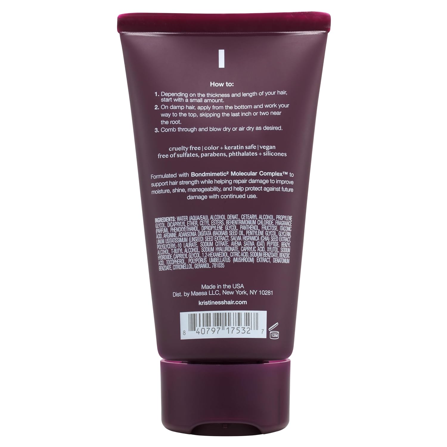 Detalle de Kristin Ess+ Leave-In Hair Mask, 5 oz