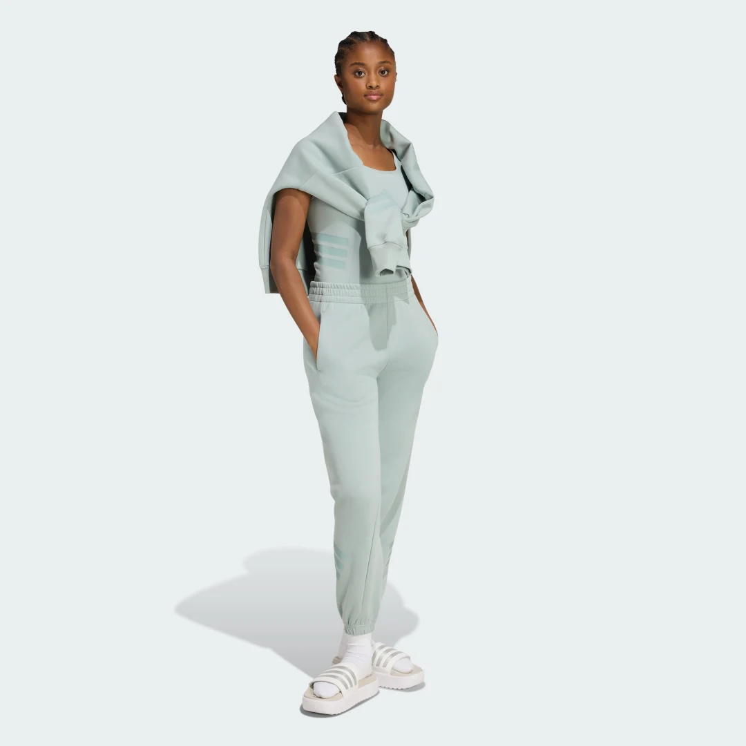 Thumbnail 2 de Pantalón Future Icons 3 bandas de Adidas — verde, para un estilo cómodo y urbano