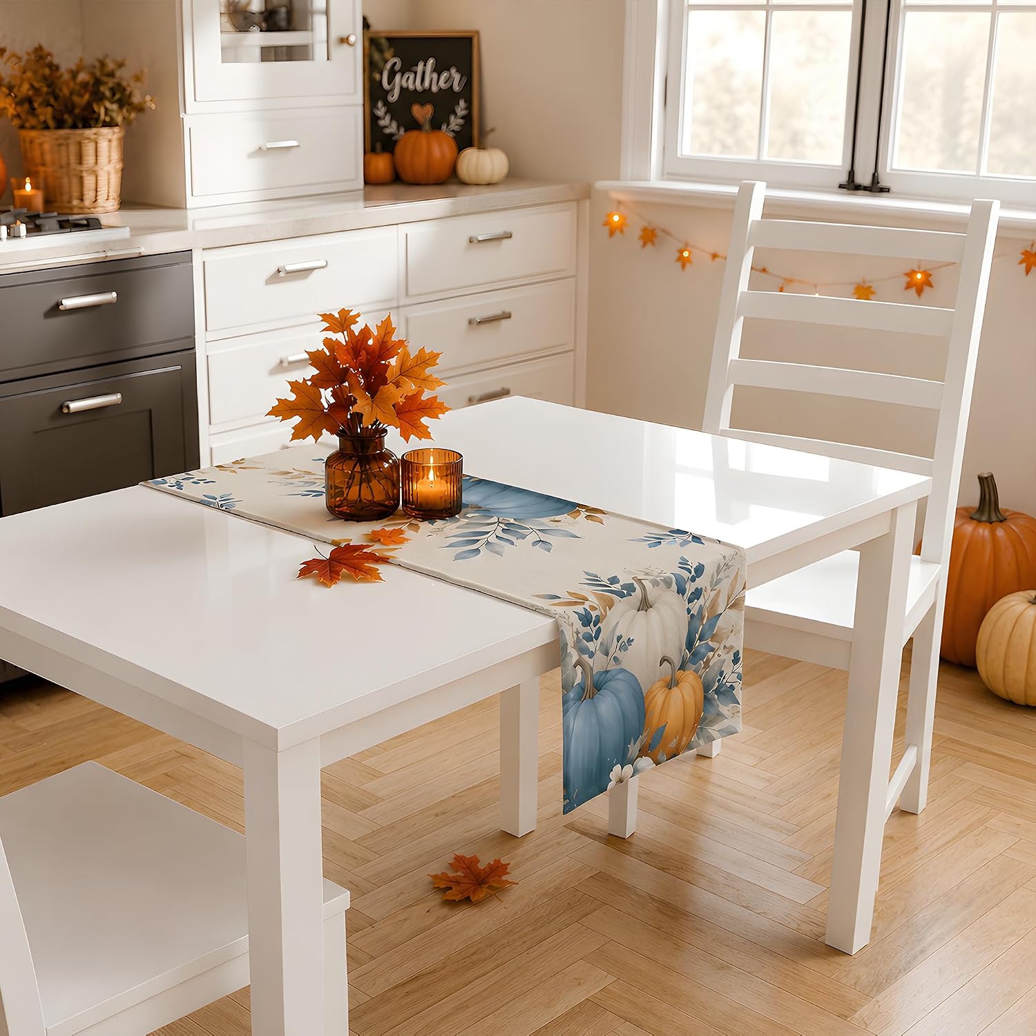 Thumbnail 6 de Fall Pumpkin Table Runner, Polyester