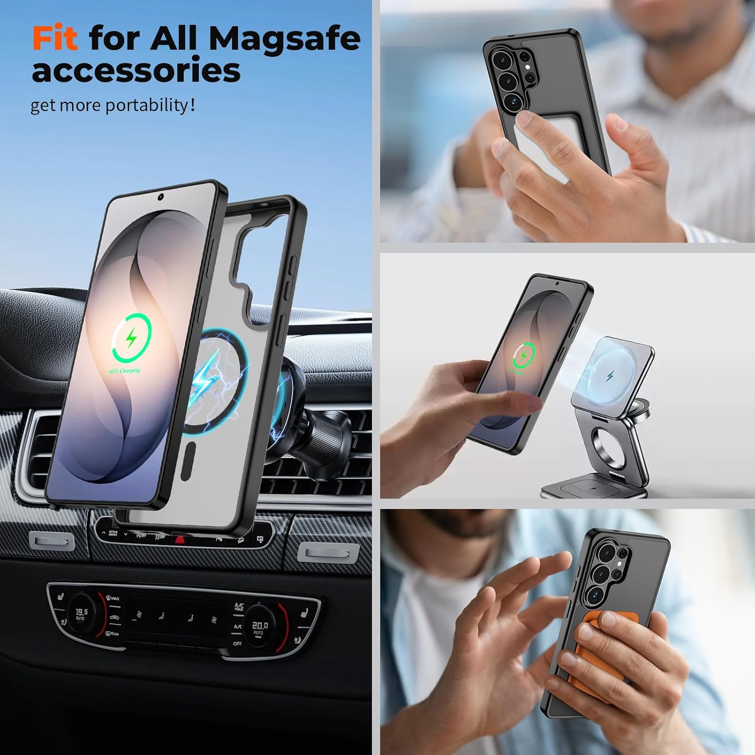 Thumbnail 2 de SUPFINE Galaxy S26 Ultra Magnetic Case