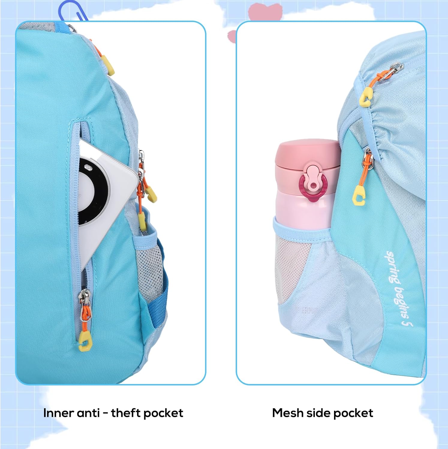 Detalle 2 de Cozary Mochila Deporte Niño 5L