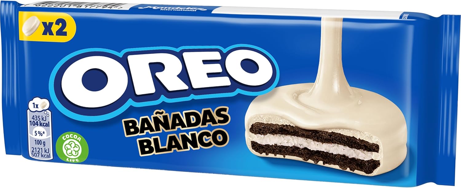 Thumbnail 1 de Oreo Bañadas: Galletas de Cacao y Crema Vainilla 🍪 24 Pack