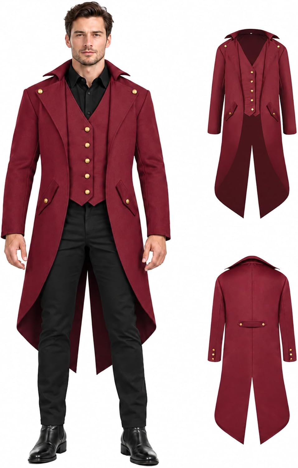 Thumbnail 6 de BITSEACOCO Pirate Tailcoat Jacket Polyester