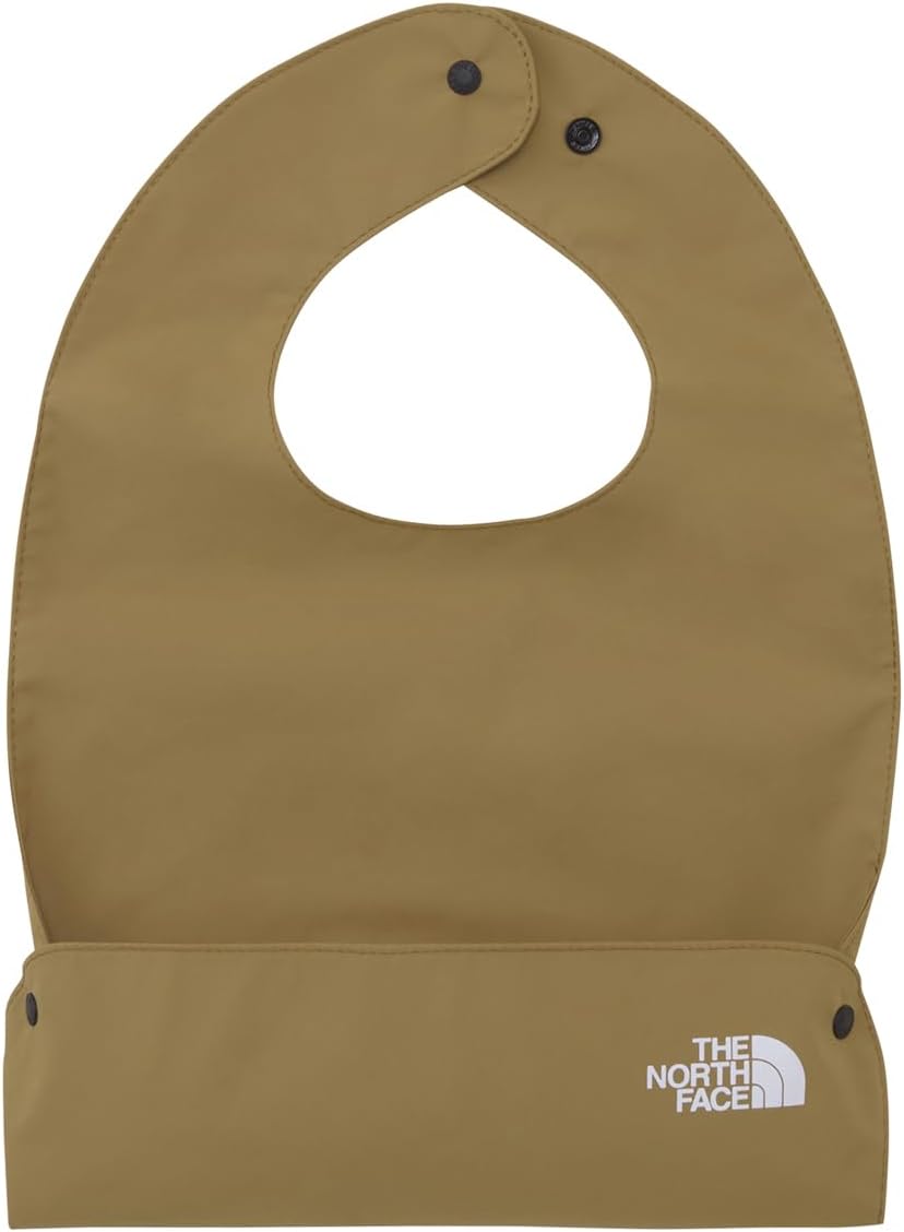 Detalle de THE NORTH FACE NNB22512 コンパクトヤミービブ 防水透湿素材のベビー食事用エプロン