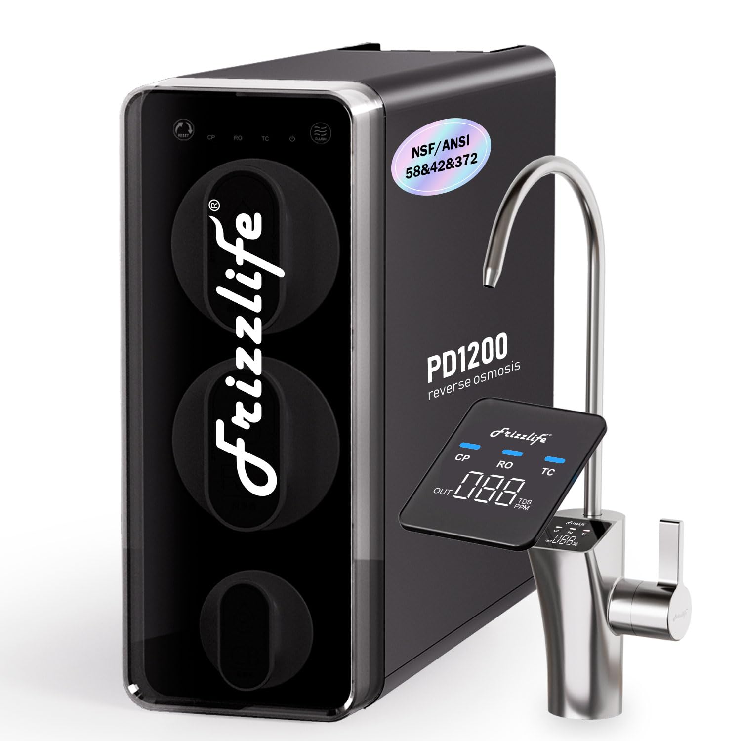 Detalle de Frizzlife PD1200 osmosi inversa 1200 GPD