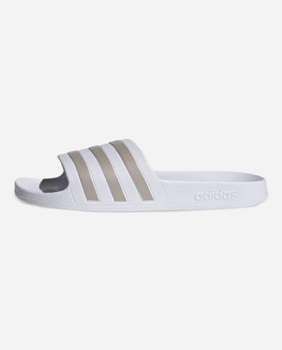 Thumbnail 9 de Adidas Adilette Aqua Slides Unisex: Cloud White / Platinum, 5 UK (38 EU)