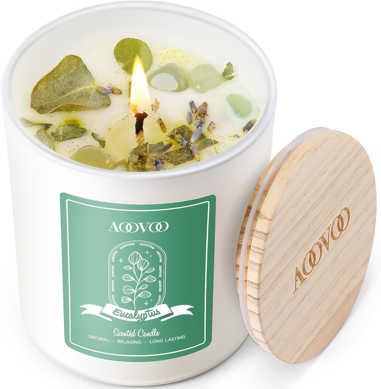 Detalle de AOOVOO Soy Candle 10 oz