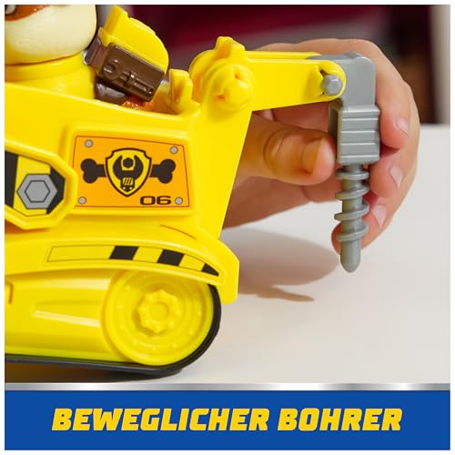 Thumbnail 6 de PAW Patrol Rubble-Figur mit Bulldozer-Baufahrzeug – ab 3 Jahren